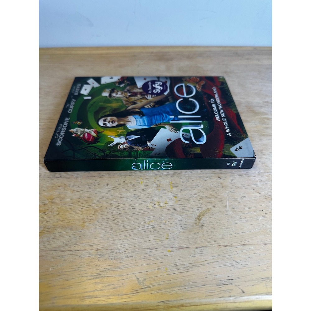 Alice DVD 2009 Syfy Mini-Series Caterina Scorsone Tim Curry Kathy Bates OOP - Picture 3 of 7